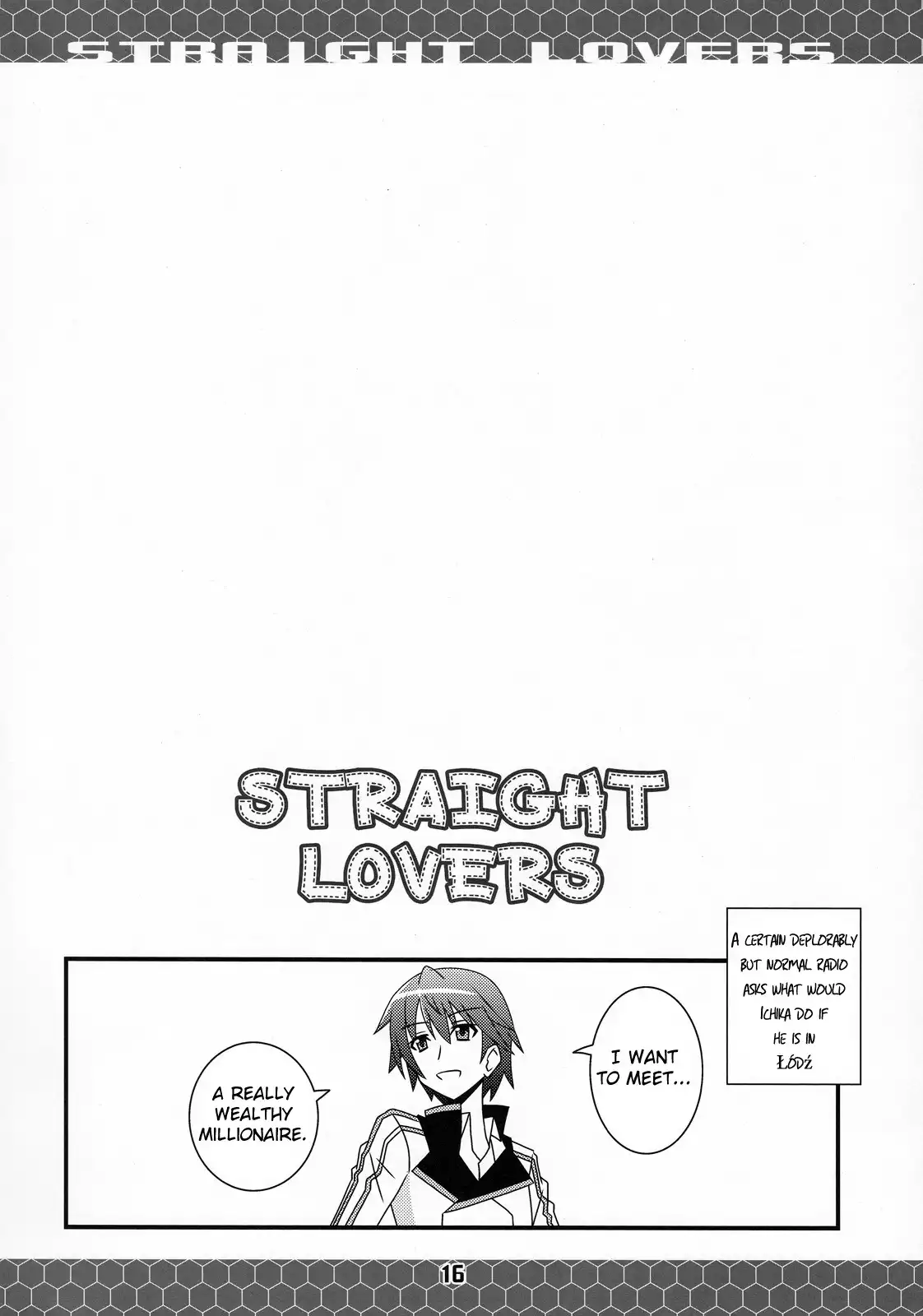 Infinite Stratos - Straight Lovers (Doujinshi) Chapter 0 15